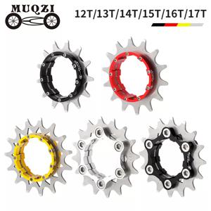 MUQZI 단일 속도 변환 키트 단일 속도 카세트 톱니 12T 13T 14T 15T 16T 17T MTB Freewheel 자전거 스프로킷