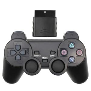 무선 소니 PS2 컨트롤러 2 콘솔 조이스틱 더블 진동 충격 Joypad USB PC 게임 Controle