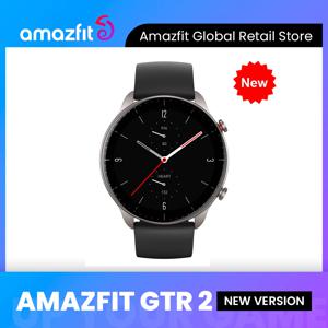 Amazfit GTR 2 스마트 워치, 알렉사 커브드 베젤리스 디자인, 매우 긴 배터리 수명 스마트 워치, 46mm, 새 버전