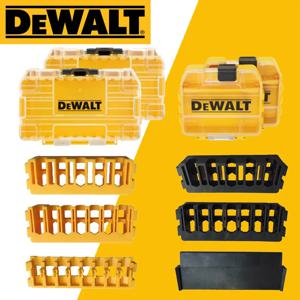 DEWALT-드릴 부품 보관함, 비트 홀더, 배플 전동 공구 액세서리, 쌓을 수 있는 튼튼한 케이스 배치 헤드 분배기 선반