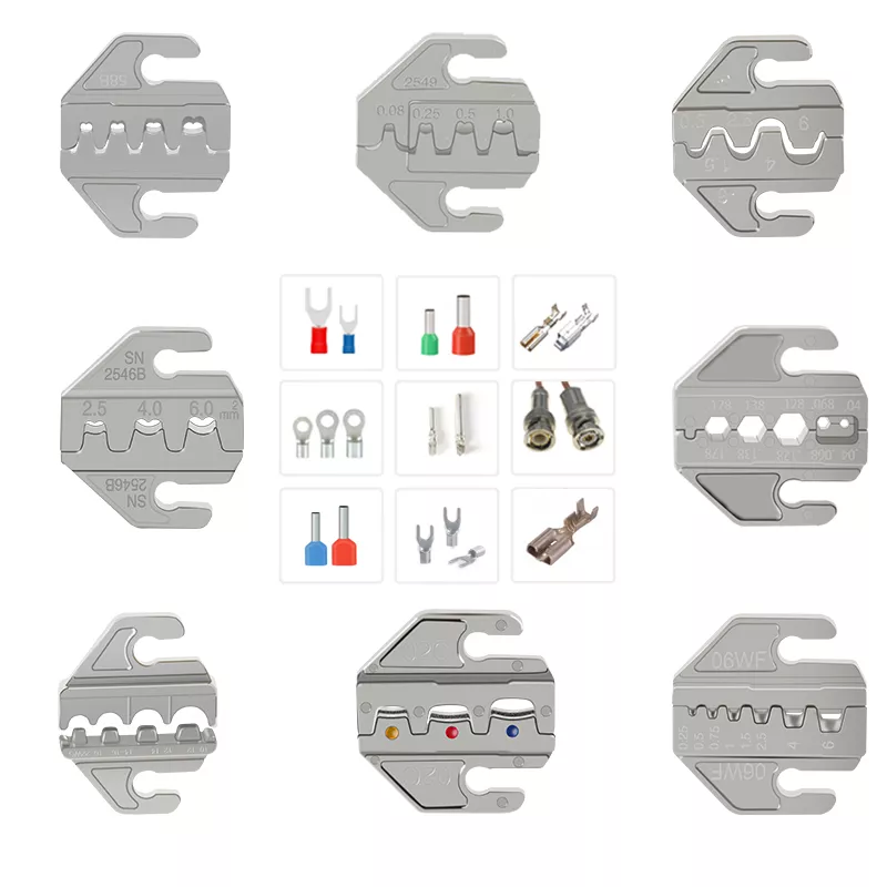 압착 공구 플라이어 압착 조 세트, 4mm 슬롯 조, SN-48BS/58B/02C/2546B/2549 /06/X6/06WF/03H, 압착 단자에 사용