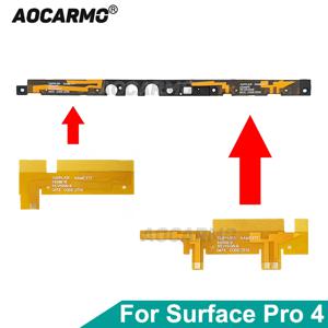 Aocarmo 마이크로 소프트 서피스 프로 4 프로 4 1724 와이파이 신호 안테나, 플렉스 케이블 카메라 홀더, 플라스틱 프레임 교체 부품