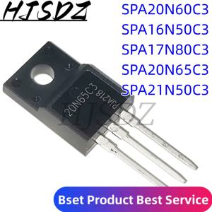 5pcs 20N65C3 SPA20N60C3 TO-220F 20N60C3 SPA20N60 SPA16N50C3 16N50C3 SPA17N80C3 17N80C3 SPA20N65C3 SPA21N50C3 21N50C3