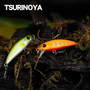 TSURINOYA 46S 인공 송어 침몰 미노우 낚시 루어 침입자 46mm 5g, 아징 스트림 호수 저크베이트 볼매 낚시 하드 베이트