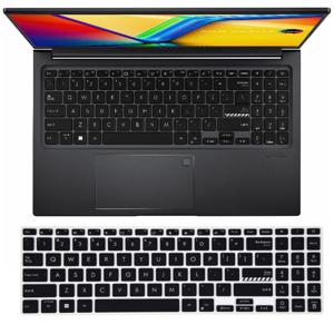 Asus Vivobook 실리콘 노트북 키보드 커버 스킨, 15 2023 F1504 X1504 X1504ZA X1504VA X1504Z X1504V, 15.6 인치