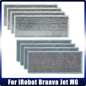 IRobot Braava Jet M6 용 걸레, 세척 가능한 걸레 천, 헝겊 패드 액세서리, 로봇 진공 청소기, 건식 습식 걸레 천, 예비 부품