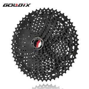 GOLDIX 블랙 MTB 카세트, 시마노용 자전거 프리휠 스프로킷, 8, 9, 10, 11/12 속도, 40, 42, 46, 50T, K7, 8, 9, 10, 11, 12V SRAM