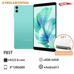 Teclast P85T 2024 태블릿, Allwinner A523, 1.8GHz, 8 코어, 10GB, 4GB + 6GB RAM, 64GB ROM, 8 인치 1200 x 800iPS, WiFi 5, BT 5.0, 5000mAh