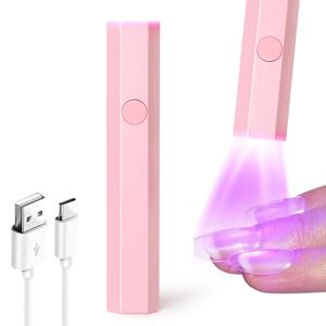 LINMANDA 미니 휴대용 빠른 건조 USB 네일 드라이어 기계, 가정용 광선 요법 도구, 전문 UV LED 네일 램프, 젤 광택제