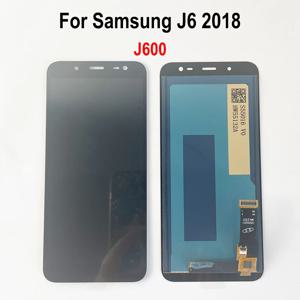 OLED TFT LCD 터치 스크린 디지타이저 교체 부품, 삼성 갤럭시 J6 2018 LCD J600 J600F/DS J600G/DS 디스플레이