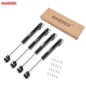 4 pcs naierdi 10-15 kg 가구 가스 봄 경첩 부엌 찬장 내각 유압 경첩 문 스트럿 뚜껑 지원 상자 하드웨어