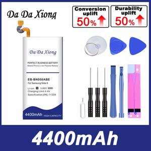 삼성 갤럭시 노트 8 용 배터리, 4400mAh 배터리, 노트 8 EB-BN950ABE, N9500, N9508, N950D, N950F, N950FD, N950J, N950N, N950U, N950W