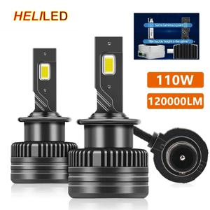 슈퍼 브라이트 터보 LED 헤드라이트, HID D3S, D2S, D4S, D5S, D4R, D1R, D2R, D3R, CANBUS, CSP 칩, 6000K, 화이트, 110W 플러그 앤 플레이, 120000LM