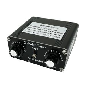 QRP Z 매치 수동 안테나 튜너, 3-28 MHz, 2024 신제품