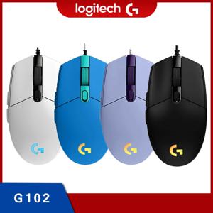 로지텍 G102 게이밍 마우스, USB A 타입, 8000 DPI, PC, 맥, 노트북 액세서리