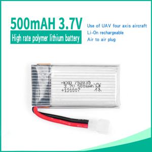 RC Palne 충전식 리포 배터리, 리모컨 FX620 FX820 F22 SU57 Mige530 비행기용, 3.7V, 160mAh, 250mAh, 300mAh, 500mAh