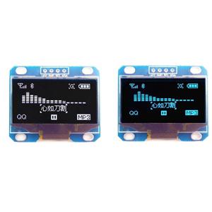 OLED LCD 디스플레이 LCD 모듈, Arduino AVR PIC STM32 용, IIC I2C 시리얼, 128X64, SH1106, 1.3 인치, 2 개