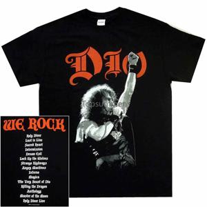 Dio We 락 셔츠, 금속 밴드 티셔츠, S, M, L, Xl, Xxl, 신상