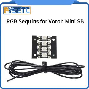 FYSETC 보론 미니 SB 압출기용 스팽글, RGB WS2812 3535 밝은 RGB LED 및 1M 26AWG 테플론 와이어