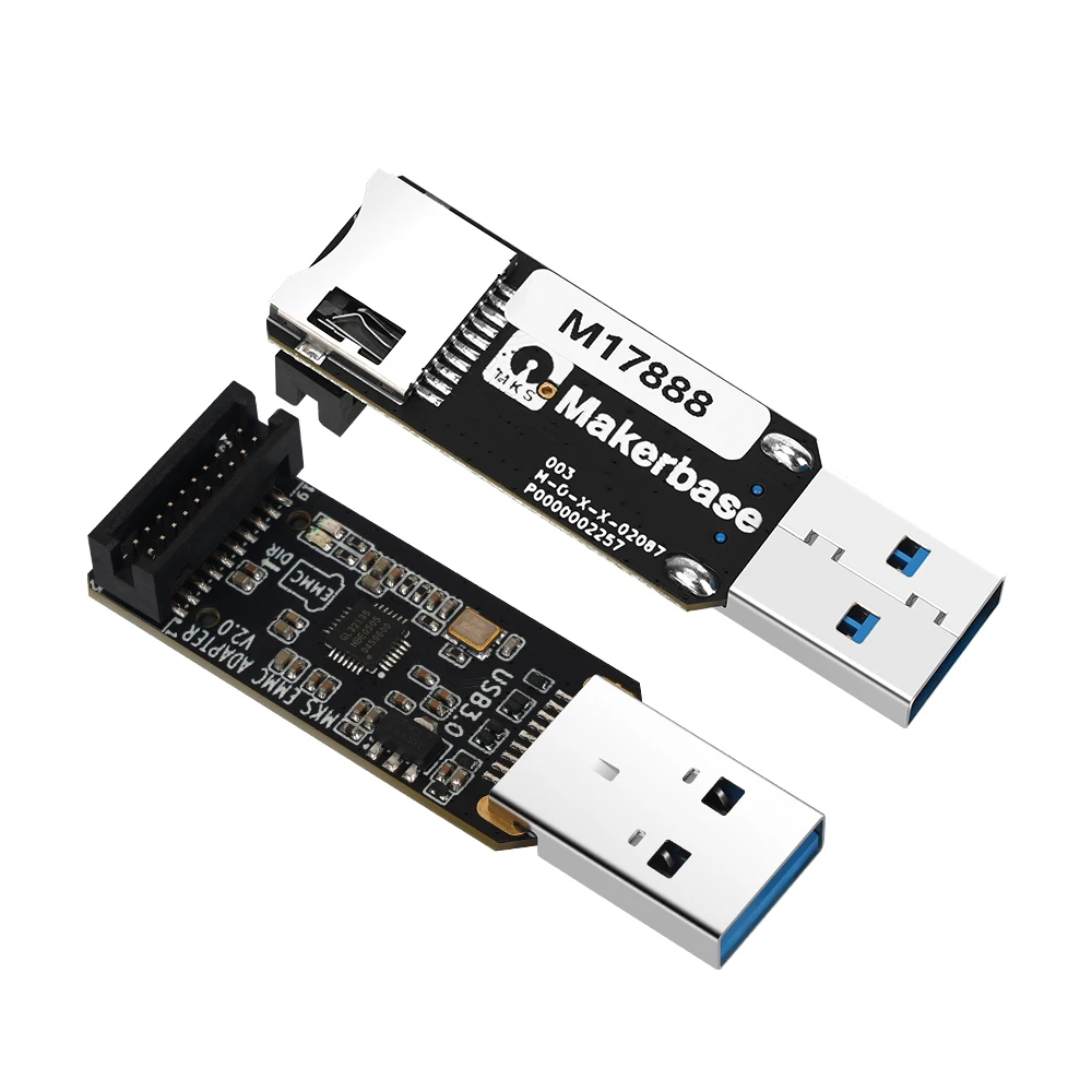 Makerbase MKS EMMC-ADAPTER V2 USB 3.0 리더, MKS EMMC 모듈 마이크로 SD TF 카드, MKS Pi MKS SKIPR