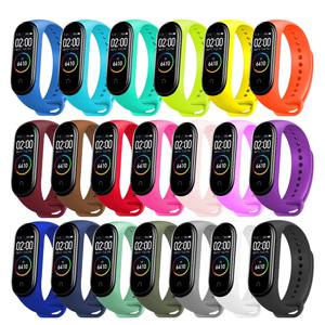 샤오미 미 밴드 7, 6, 5, 4, 3, 실리콘 팔찌, 손목 스트랩, 스마트 워치 액세서리 Xiaomi Mi Band 용 시계 스트랩 7 6 5 4 3 팔찌 실리콘 팔찌 손목 스트랩 correa Mi Band 6 7 5 4 Smartwatch 액세서리