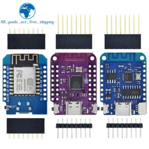 TZT WeMos D1 미니 프로 V3.0 NodeMcu, 4MB, 16MB 바이트, Lua WIFI 사물 인터넷 개발 보드 기반, ESP8266, CH340G, NodeMcu V2