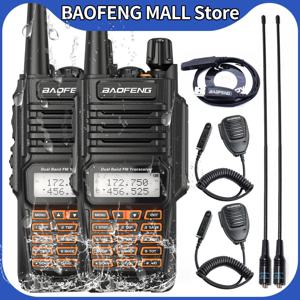 방수 워키토키, Baofeng UV-9R PLUS, 10W 휴대용 CB 햄 라디오 트랜시버, VHF UHF 양방향 라디오 uv9r 플러스, 10km, 2 개