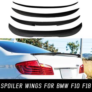 BMW 5 시리즈 F10 F18 M5 520i 528i 535i 530i 525i M4 M5 MP PSM 스타일 리어 트렁크 뚜껑 자동차 스포일러 윙 튜닝 액세서리 부품