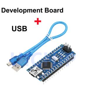 미니 USB 나노 개발 보드 모듈, ATmega328P, 5V, 16Mhz 컨트롤러 보드, CH340 드라이버, 아두이노 나노 V3.0