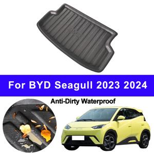 자동차 리어 부트 카고 라이너 트레이 트렁크 매트 카펫, BYD Seagull 2023 2024 쿠션 패드, 오염 방지, 방수 카펫 패드