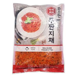 반찬단지 마라 무짠지채 1kg