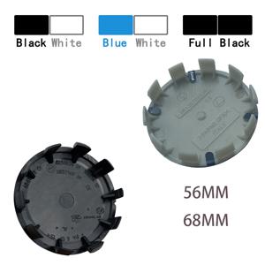 자동차 휠 허브 센터 캡 림 커버 E46 E39 E38 E90 E60 X1 X3 X5 X6 엠블럼 배지 로고 액세서리, 56mm 60mm 68mm 10 핀, 20 개