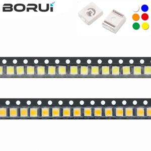 슈퍼 브라이트 3528 1210 SMD LED 다이오드, 레드, 그린, 블루, 옐로우, 화이트, 3.5*2.8*1.9mm, 100 개