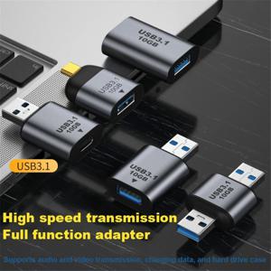 USB C타입 3.1-USB 3.1 어댑터, 수컷 암컷 컨버터, 충전 데이터 고속 전송 커넥터, 10Gbps, 5V @ 3A Allo, USB3.1 Gen2