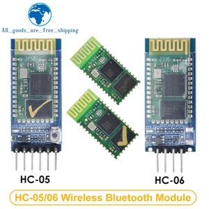 TZT HC-05 HC-06 RF 무선 블루투스 트랜시버 슬레이브 모듈, HC05, HC06, RS232, TTL-UART 컨버터 및 어댑터, Arduino용