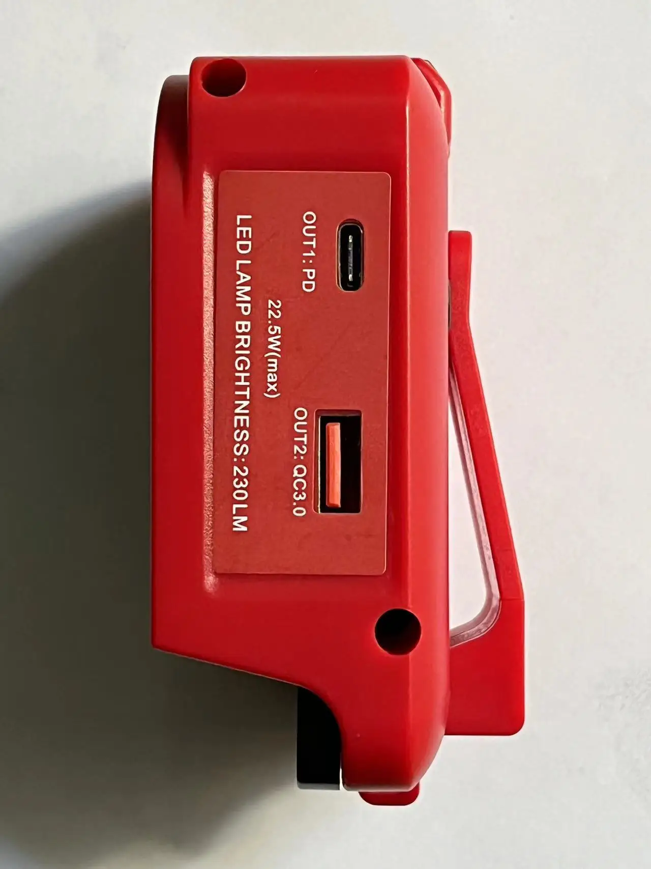 Einhell 듀얼 USB C 배터리 어댑터, 18V 배터리, PD DC3.0, 15W, 22.5W 충전, DIY DC12V 도구 부품 액세서리