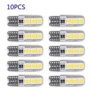 실리콘 쉘 캔버스 LED 번호판, 백색 12V DC 번호판, 194 W5W Car-5050-6SMD 에너지 절약, 친환경, 10 개