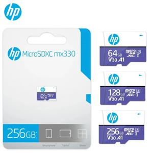 HP 마이크로 SD 카드, Class10 U3 메모리 카드, SD/TF 플래시 카드, 스마트폰 태블릿 카메라용, 64GB, 128GB, 256GB