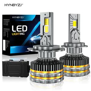 HYNBYZJ 차량용 LED 헤드라이트, H1, H3, H8, H11, H13, HB3, HB4, 9005, 9006, 9012 9007, 12V, 24V, 280W, H4, H7, 30000LM