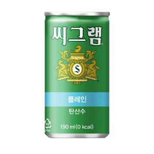 씨그램190ml X 60캔 탄산수