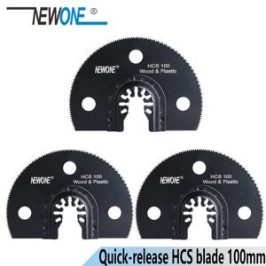 NEWONE Quickchange100mm HCS 원형 톱 블레이드 Fein 진동 전동 공구 다기능 전동 공구 목재 절단, 퀵체인지 원형톱