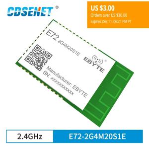 블루투스 멀티 프로토콜 SMD 무선 SoC 모듈, CC2652P ZigBee 송수신기 수신기, PCB 안테나 E72-2G4M20S1E, 2.4GHz, 20dBm