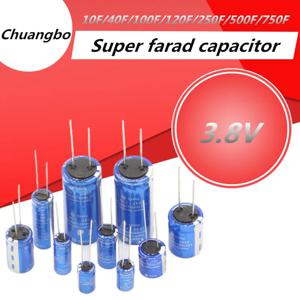 슈퍼 커패시터 패럿 커패시터, 리튬 이온 커패시터, 3.8V, 10F, 40F, 100F, 120F, 250F, 500F, 750F