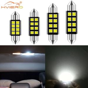 Festoon 자동차 독서 LED, 자동차 랜턴 돔 램프, 인테리어 조명, 화이트 DC 12V, 2835 SMD 8 칩, C5W, C10W, 31mm, 36mm, 39mm, 41mm, 1 개