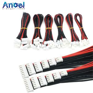 묶음 당 5 개 JST-XH 1S 2S 3S 4S 5S 6S 20cm 22AWG Lipo 밸런스 와이어 연장 충전 케이블 리드 코드 RC Lipo 배터리 충전기용