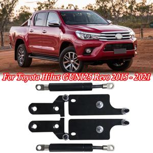 토요타 Hilux GUN125 Revo 2015-2021 자동차 후방 테일게이트 슬로우 다운 지지대 로드 리프트 스트럿바 가스 충격 댐퍼 세트