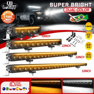 CO LIGHT 52 인치 ECE R112 R10 R7 오프로드 LED 바, 12V 24V 자동차 라이트 바, ATV Barra 4x4 지붕 작업 조명, Lada Niva 튜닝 트럭 SUV용