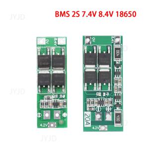 DIY 리튬 배터리 보호 보드, BMS 보드, DIY용 표준 밸런스, 2S, 20A, 7.4V, 8.4V, 18650