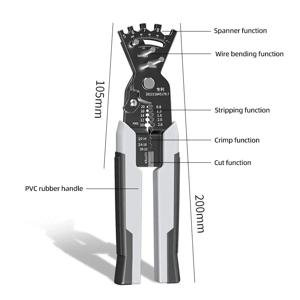 전기 기술자용 와이어 스트리핑 플라이어, 특수 와이어 분할 플라이어, 범용 산업용 등급, 와이어 절단 케이블 플라이어, 신제품