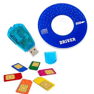 SIM 카드 리더 USB 카드 리더, SIM 카드 라이터, 복사 복제기, 백업 GSM CDMA WCDMA 휴대폰 DOM668, 1 세트